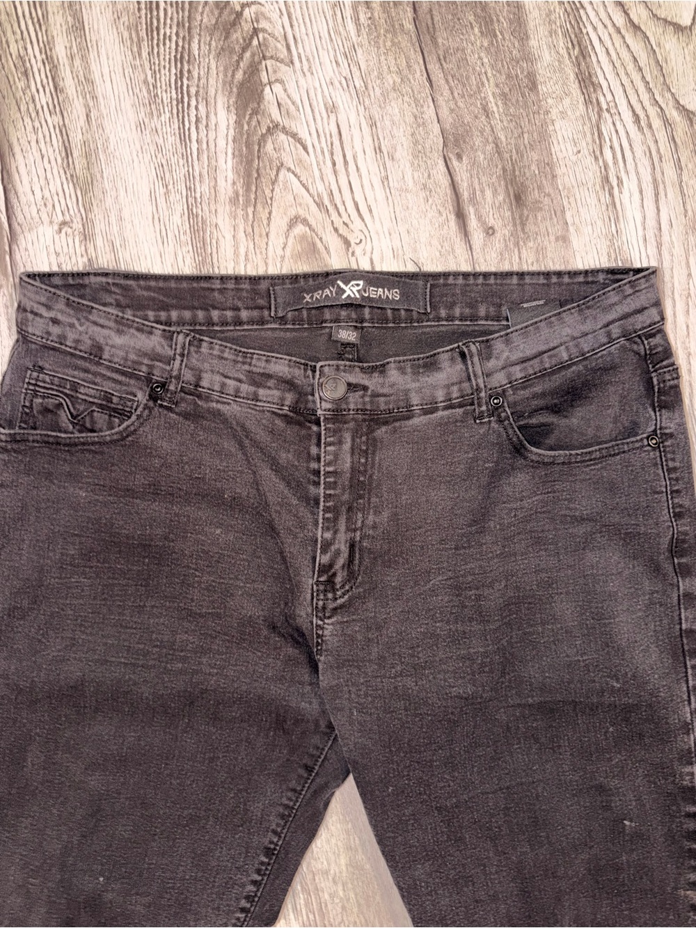 🖤 X-RAY Jeans – Black/Grey Faded Wash Slim Fit 🖤